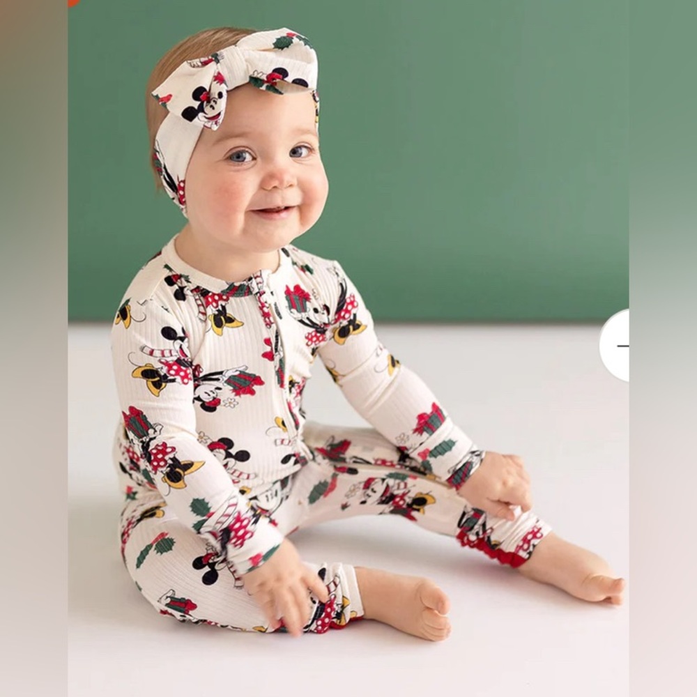Posh Peanut Disney Minnie Mouse Holiday Convertible One Piece